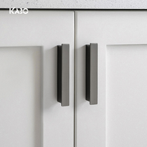 German KABO simple handle square modern Nordic furniture cabinet drawer wardrobe door small handle light luxury handle