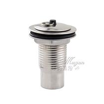 Stainless steel mop pool water drain laundry sink mop basin drain tube set accessories 110 50 40