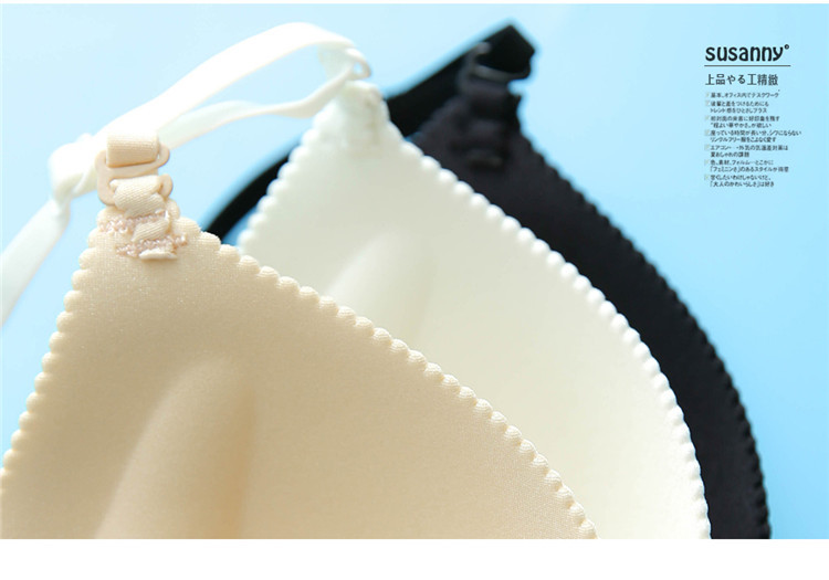 Làm mới mùa hè chất lượng tam giác cup không vành đồ lót thu thập bikini áo ngực mỏng đồ lót nữ