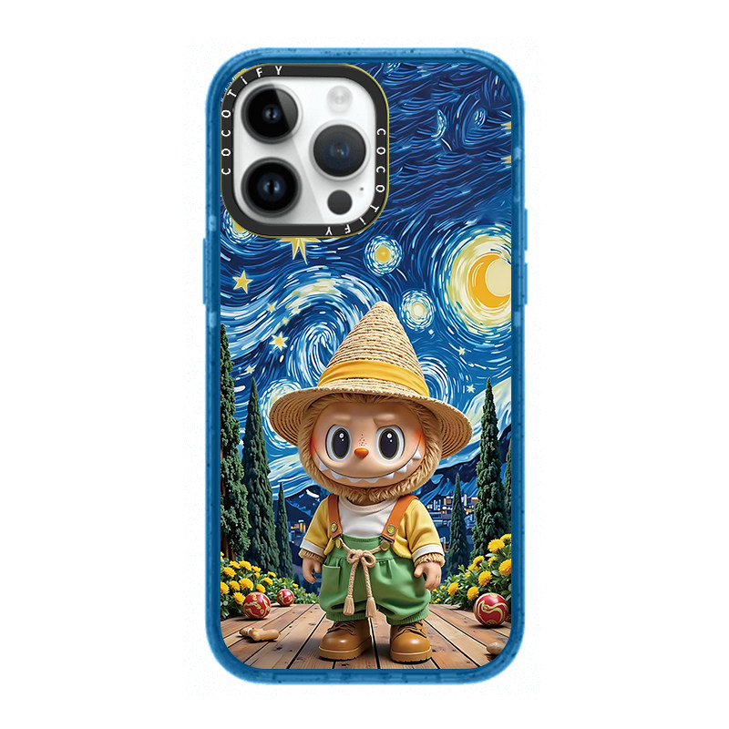 Cartoon Bunny “Starry Night” 24 iPhone Case