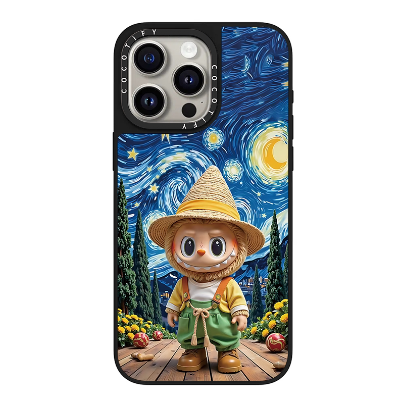 Cartoon Bunny “Starry Night” 24 iPhone Case