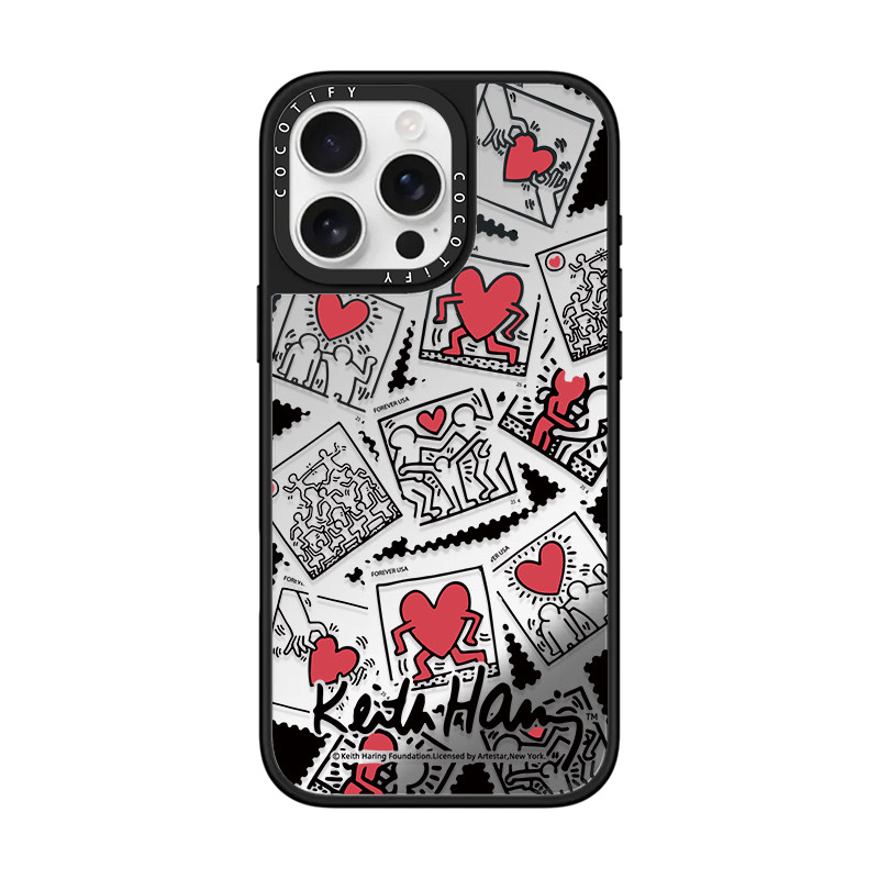Keith Haring “Radiant Baby” – Iconic Street Art Design 16 iPhone Case