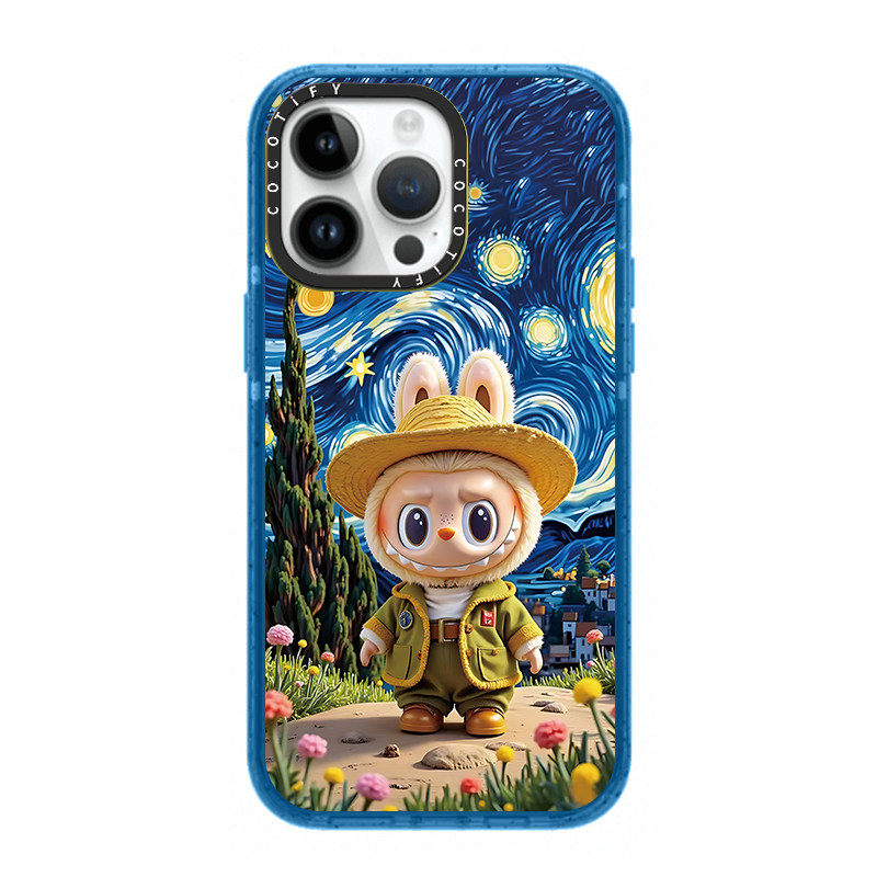Cartoon Bunny “Starry Night” 24 iPhone Case