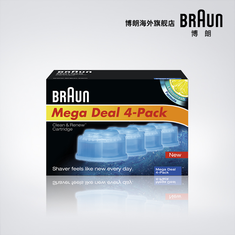 Braun 博朗 CCR4 电动剃须刀清洁液 4盒装 天猫优惠券折后¥99包邮包税(¥179-80) Braun 博朗 CCR4 电动剃须刀清洁液 4盒装 天猫优惠券折后¥99包邮包税(¥179-80)