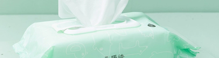 Netease lựa chọn cẩn thận trẻ sơ sinh lau tay 80 miếng * 1 gói khăn lau di động cho bé mềm mại và sạch sẽ - Khăn ướt