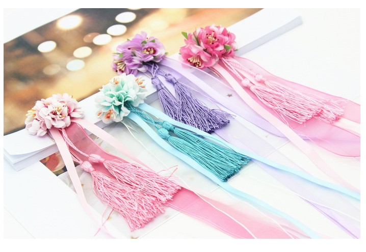 Siêu cổ tích tua rua trẻ em kẹp tóc công chúa lady hoa đầu đội mũ bé gái kẹp tóc kẹp tóc nơ hàn quốc