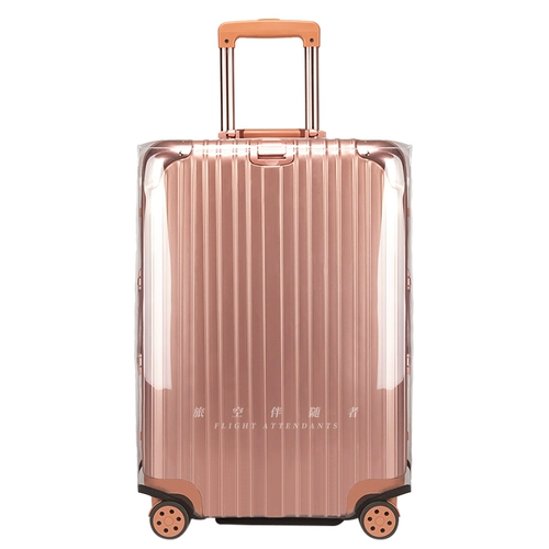 Прозрачный чемодан, водонепроницаемый защитный чехол, пылезащитная крышка, увеличенная толщина, 20242628 дюймов