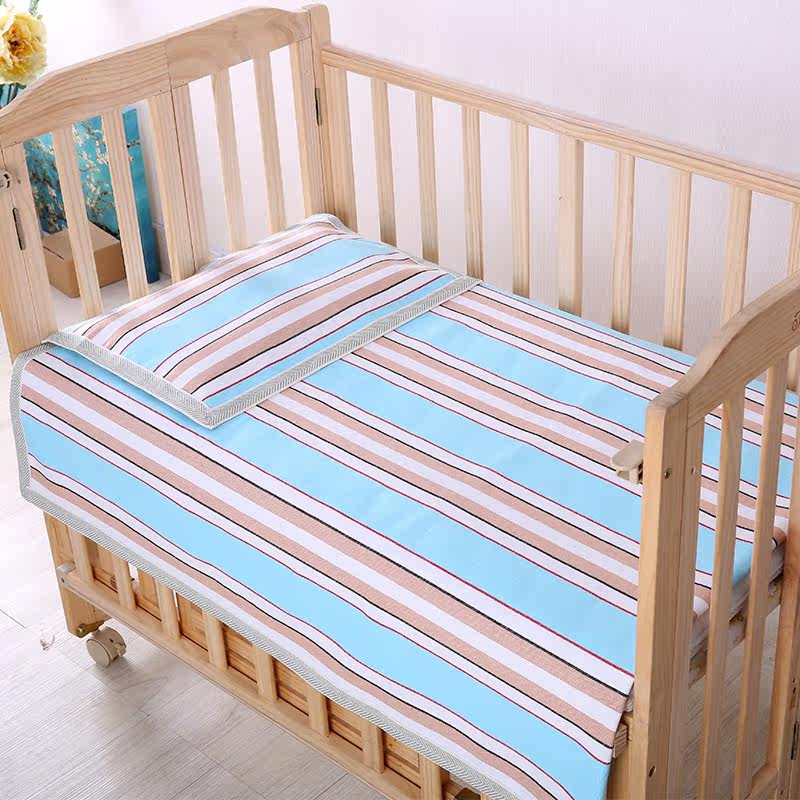 Pure cotton children's coarse cloth mat kit cotton mats coarse cloth summer mats infant summer sheets - Taobao