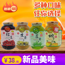 High Island Aloe Vera Red Date Ginger Plenty of tribute tea Real tea Special tea sauce Guangxi Zone 6 Bottle Pack Logistics