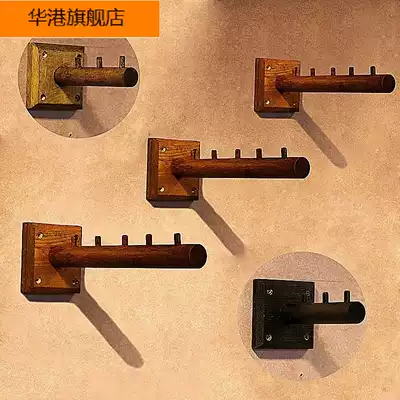 Hook layer board fitting room Wooden women's clothing hanger Children's clothing store wall hanger Single nail point hanger