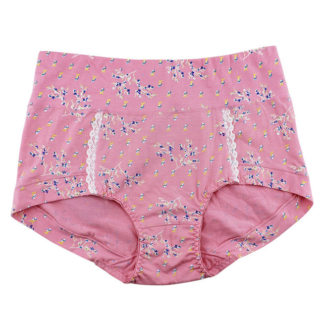 Aisha panty top modal cotton printed breathable high waist tummy wrap buttocks sexy women’s boxer briefs gift boxers