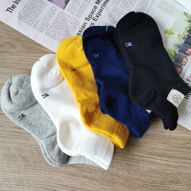 Foreign Trade Tailstock South Korea Children Socks Boys Girls' Pure Cotton CUHK Children's Babies Midbarrel Socks Autumn Winter Season