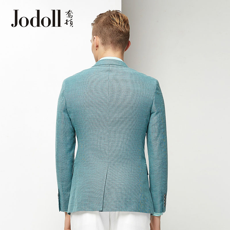 JODOLL Jordon Casual thời trang Suit Coat nam mùa xuân và mùa thu Hàn Quốc phiên bản Sóng Casual Youth nhỏ Suit Coat Độc Tây