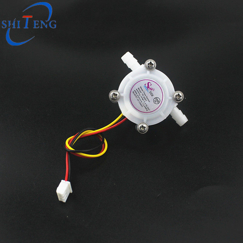 Micro High Precision Liquid Oil Filter Water Machine Hall Water Flow Meter Coffee Machine 6MM Hose Water Flow Sensor