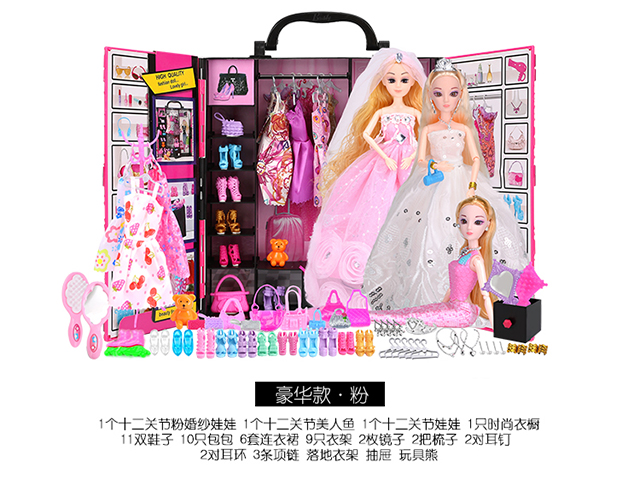 Đồ chơi bé gái 3-6 công chúa bé gái chơi nhà Xiaoling tặng quà sinh nhật trẻ em 7 tuổi 8 câu đố 5 nữ lego con gái