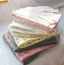 Pregnant womens pajamas air layer breastfeeding month clothing export Daily single cotton mixed postpartum feeding pajamas home lactation clothing