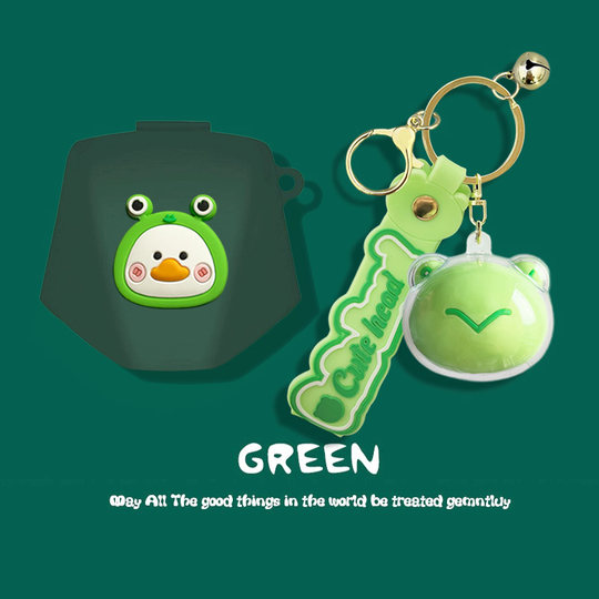 Suitable for Lenovo Gm2 Pro Protective Case, In-Ear Pendant, Suitable for Sports, Noise Reduction, Pro Silicone Soft Shell, Anti-Drop, Lenovo Bluetooth Charging Case, Lenovo Gm2 Earphone Case, Integrated Cartoon Couple Design