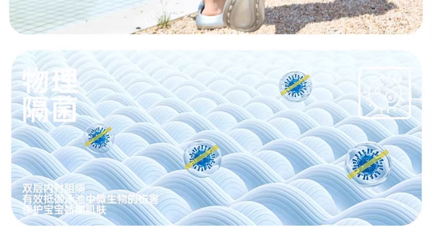 女童泳衣2026新款夏季初中生女孩带胸垫泳装速干中大童分体游泳衣 — 12