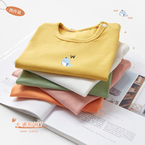 Baby T-Shirt Short Sleeve Summer Pure Cotton Boy Child Half Sleeve Thin Cartoon Toddler Baby Girl Child Blouse