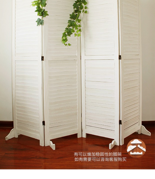 Old retro màn hình phân vùng màn hình gấp màn hình Bắc Âu và Mỹ phong cách nông thôn - Màn hình / Cửa sổ vách ngăn trang trí cầu thang