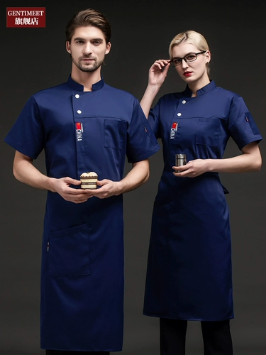 Униформа для работы, короткий рукав, китайский стиль, делается под заказ