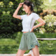 Runaway loli summer anti-exposure running fitness yoga fake two-piece sports shorts loose quick-drying five-point pants