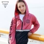 Runaway Lolly thể thao Tops của phụ nữ lỏng lẻo và nhanh chóng làm khô tập luyện chạy dài tay áo len mỏng zip áo thun áo khoác nỉ