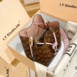 Сумка, на шнурках, из натуральной кожи, изысканный стиль