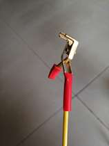 Pure copper elbow battery connection line Battery series line Power line Battery charging line Discharge instrument clip line