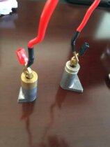 New copper straight head internal rise discharge instrument special clip Electric vehicle battery activation after-sales detection Lithium battery connection line