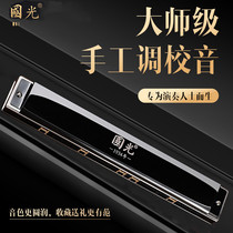 German imported sound Reed Guoguang harmonica professional performance level 28 hole advanced adult beginner 24 hole Polyphonic c tune