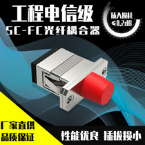 SC-FC Fiber Connector Adapter Connector Flange plug coupler Single multi-mode single double core optional