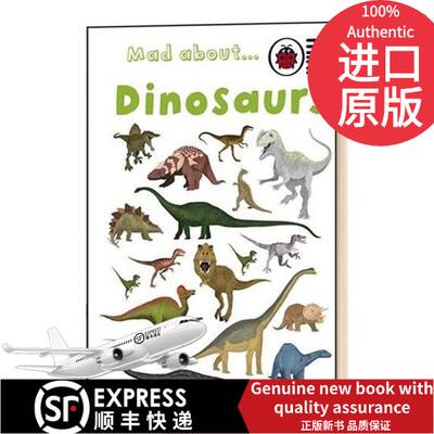 In-stock original English book Mad About Dinosaurs Mad about Series: The World of Dinosaurs English version Imported original English book Ladybird Publishing House 9781846469220