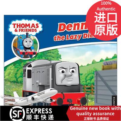 Original English book in stock, original English version, Thomas &amp; Friends Dennis Thomas and His Friends Series Picture Book Dennis Thomas the Little Train English Version Imported English Original Book by
