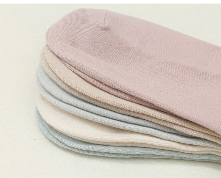 4 đôi vớ nữ vớ mùa hè thấp để giúp vớ cotton thể thao vớ thể thao màu sắc mùa xuân và mùa thu mỏng phần vớ ngắn ống cotton - Vớ sợi tre vớ adidas