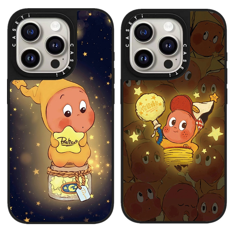 CASE联名TwinkleTwinkle爱心围巾星星人苹果16promax移动端壳适用iPhone15pro能爱卡通12/13/14防摔保护套17Air