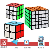 Qiyi 2+3+5 черный фон наклейка