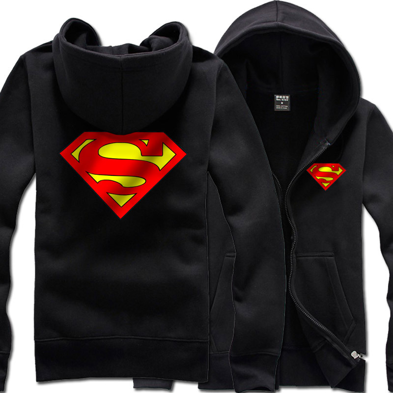 Superman Zipper Sweatshirt for Men, Personalized and Creative European and American Superhero Superman Printed Hooded Cardigan Jacket Superman Zipper Sweatshirt for Men, Personalized and Creative European and American Superhero Superman Printed Hooded Cardigan Jacket