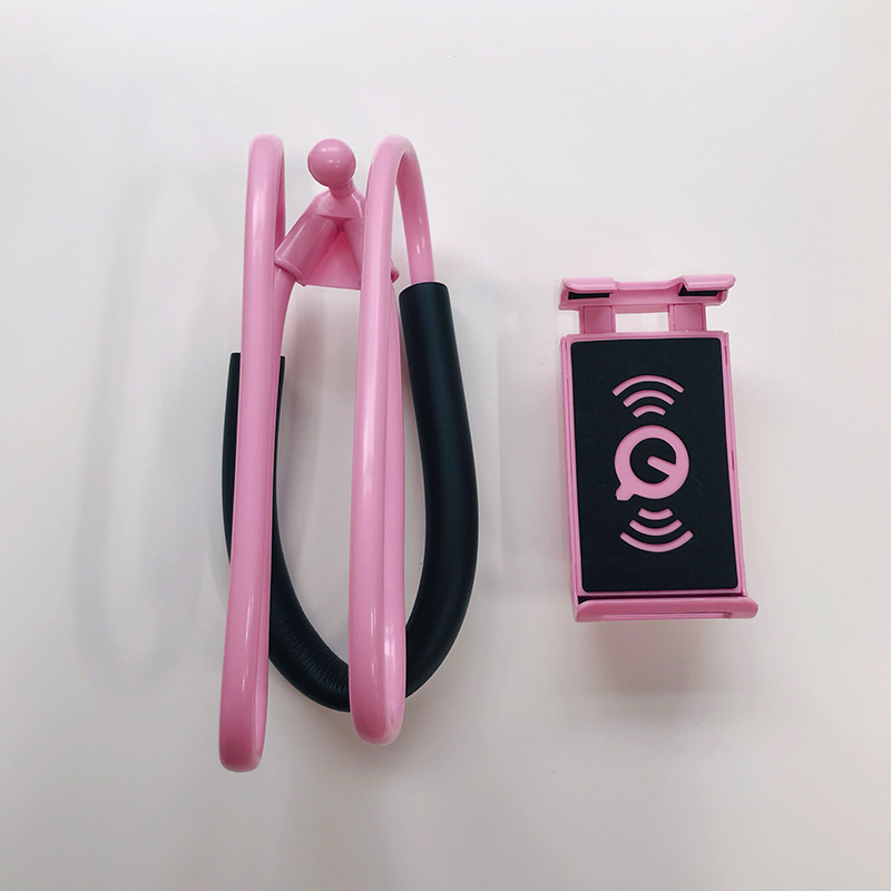 Cell Phone Stand Bedside Lazy Mobile Phone Bracket Creative Neck-Mounted Multi-Function Mobile Phone Holder Mobile Phone Clip Dormitory Multi-Function Mobile Phone Bracket DR
