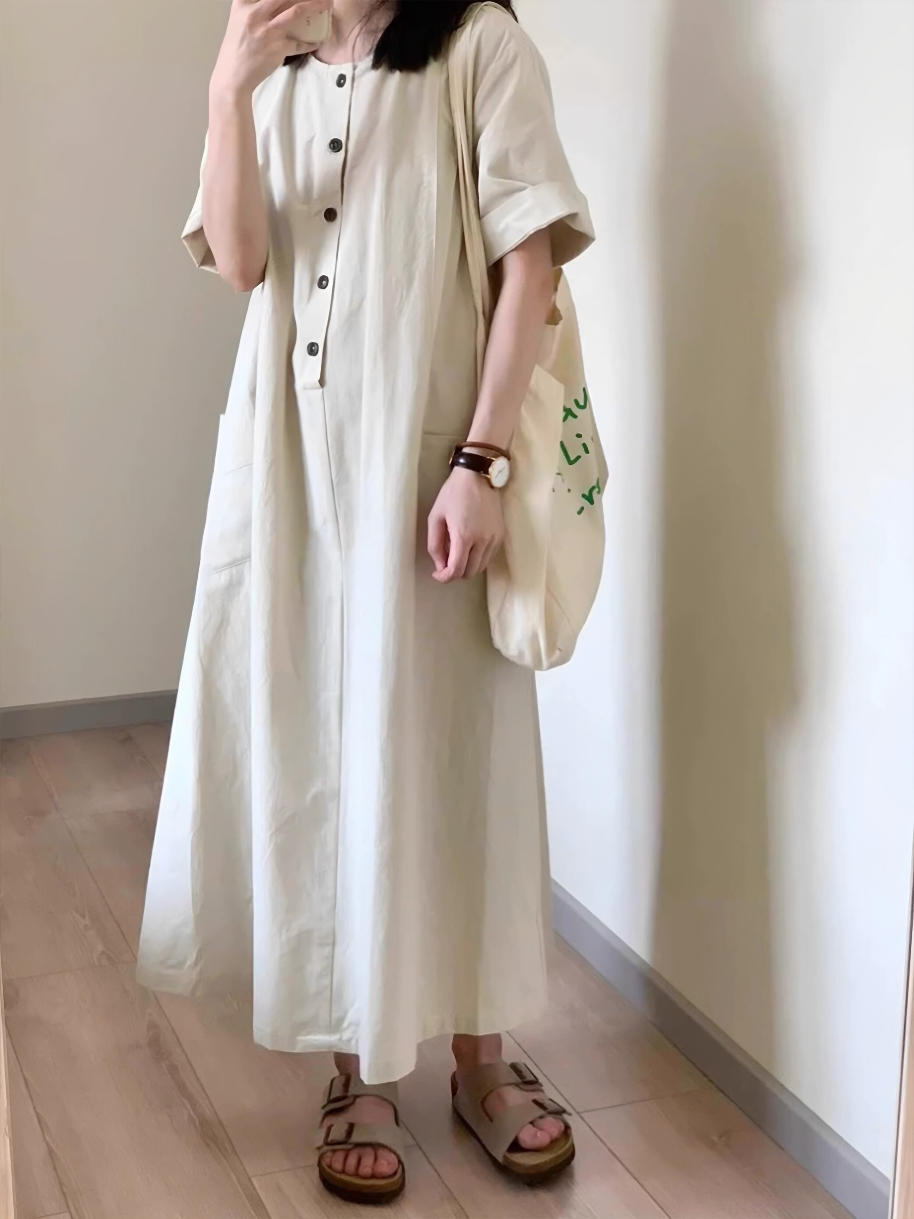 高级感孕妇装女夏季大码裙可哺乳裙子舒适透气夏装洋气孕期连衣裙 — 6