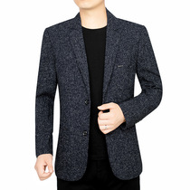 Official website flagship store 2021 Spring and Autumn new casual middle-aged mens suit jacket slim suit small suit father man