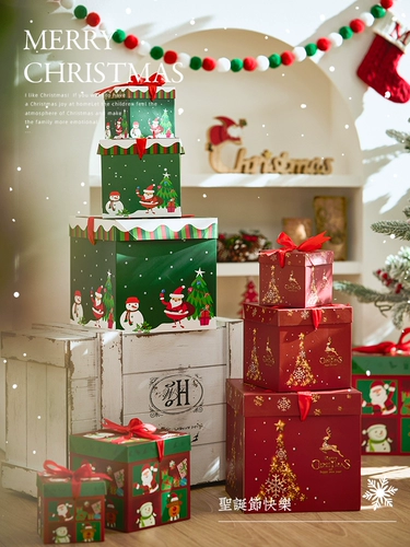 Рождественский декор, защитный амулет, атмосферная подарочная коробка для пожилых людей