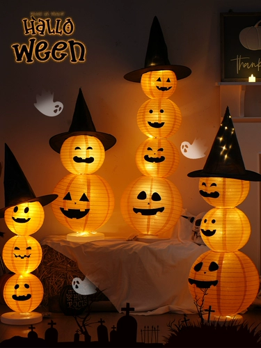 Тыквенный фонарь, атмосферный декор, xэллоуин, наряжаться