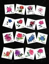 Tattoo Tattoo stickers Sexy female flowers Waterproof roses Long-lasting concealer tattoo stickers Korean simulation