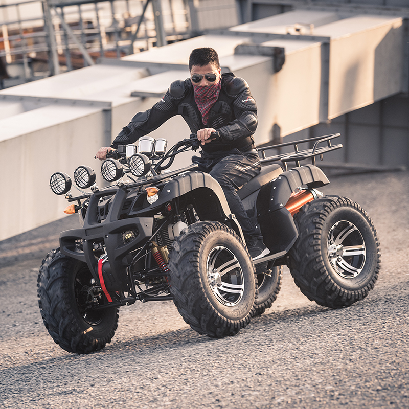 atv four-wheel off-road size Bull electric water-cooled large adult atv travel rental four-wheel drive motorcycle