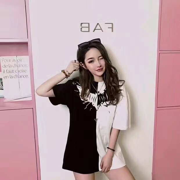 Guo Chao lỏng nam mùa hè thủy triều mới thương hiệu hip hop bf gió đường phố tay áo ngắn năm điểm t 桖 cặp đôi bf gió bảy tay áo blazer nam