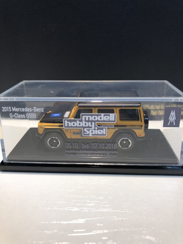 Matchbox Leibzig Toy Fair Mercedes-Benz G550 Yellow Matchbox Mxb Leipzig Toy Fair Matchbox Leibzig Toy Fair Mercedes-Benz G550 Yellow Matchbox Mxb Leipzig Toy Fair