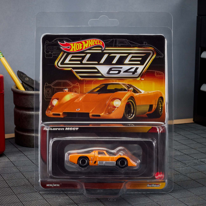 Hot Wheels Elite Mclaren Elite64 Mclaren M6Gt Hwg05