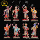 Eight General Statues Kangsheng Resin Chinese General Statue