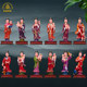 Resin temple twelve mother-in-law statues and twelve mother-in-law sculptures